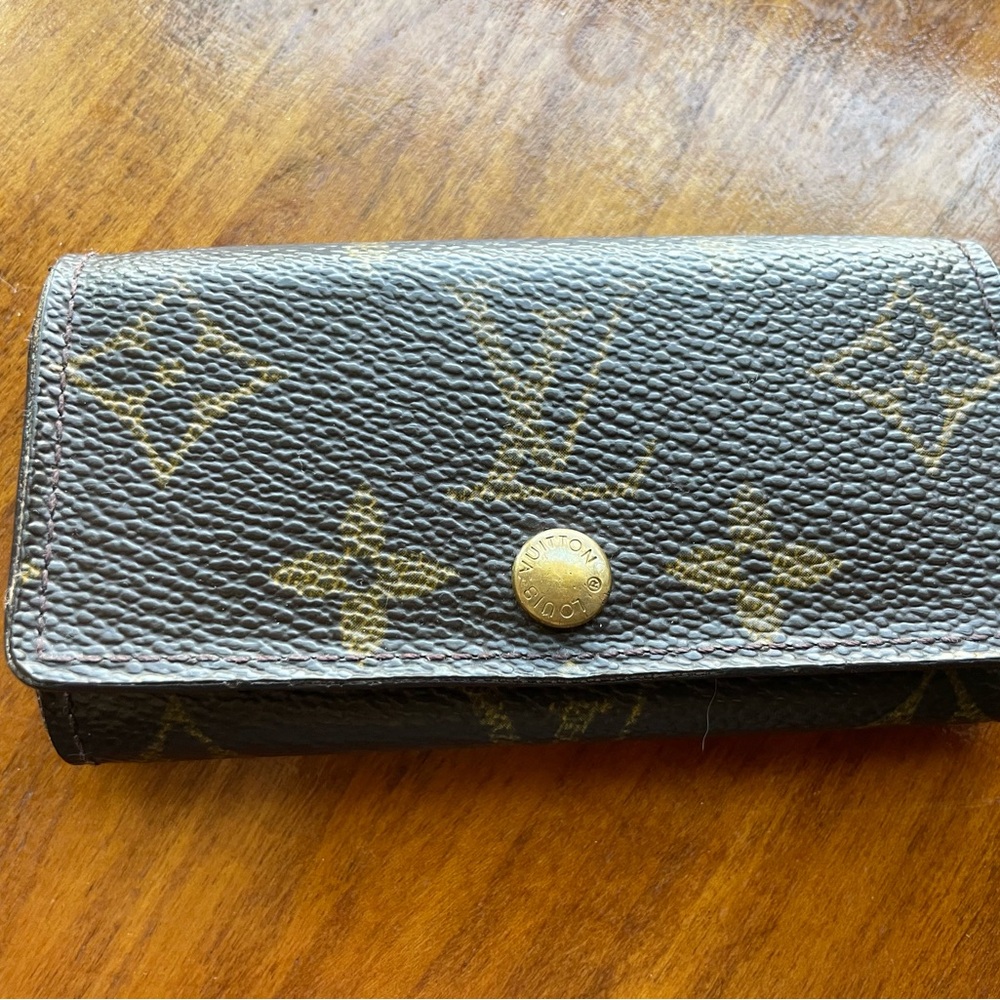 Louis Vuitton Brown Monogram Key Wallet